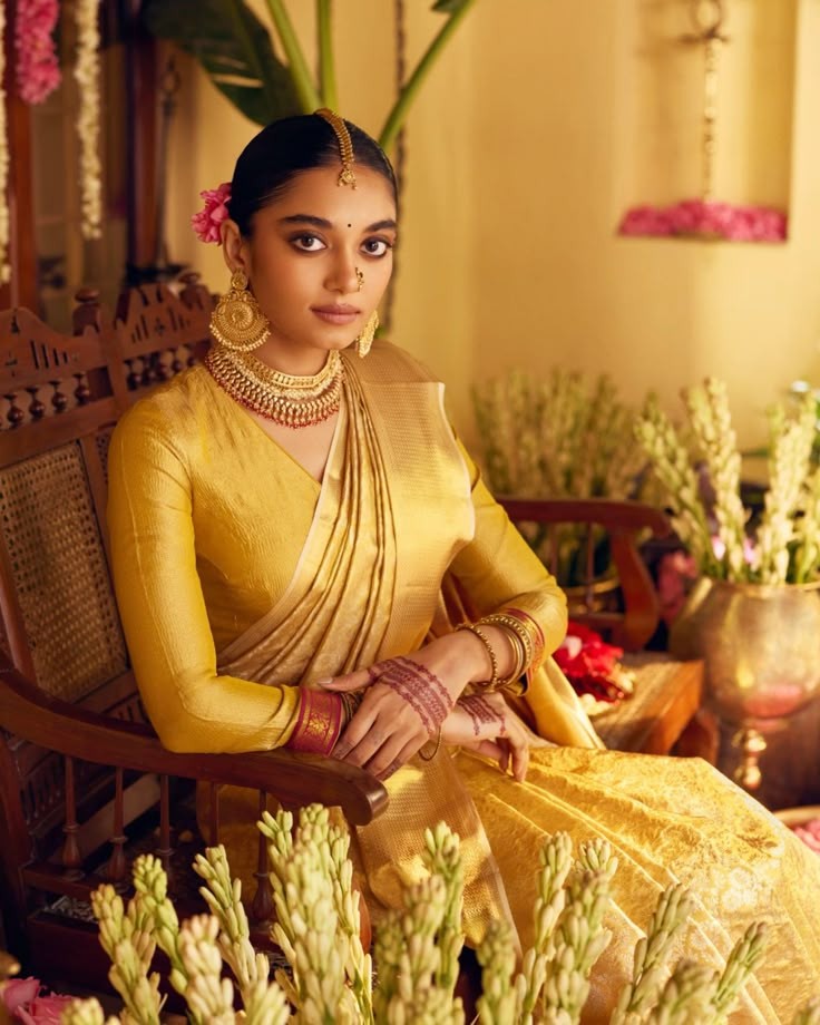 The Magic of Golden Colour Wedding Saree: 7 Stunning Looks to Try!