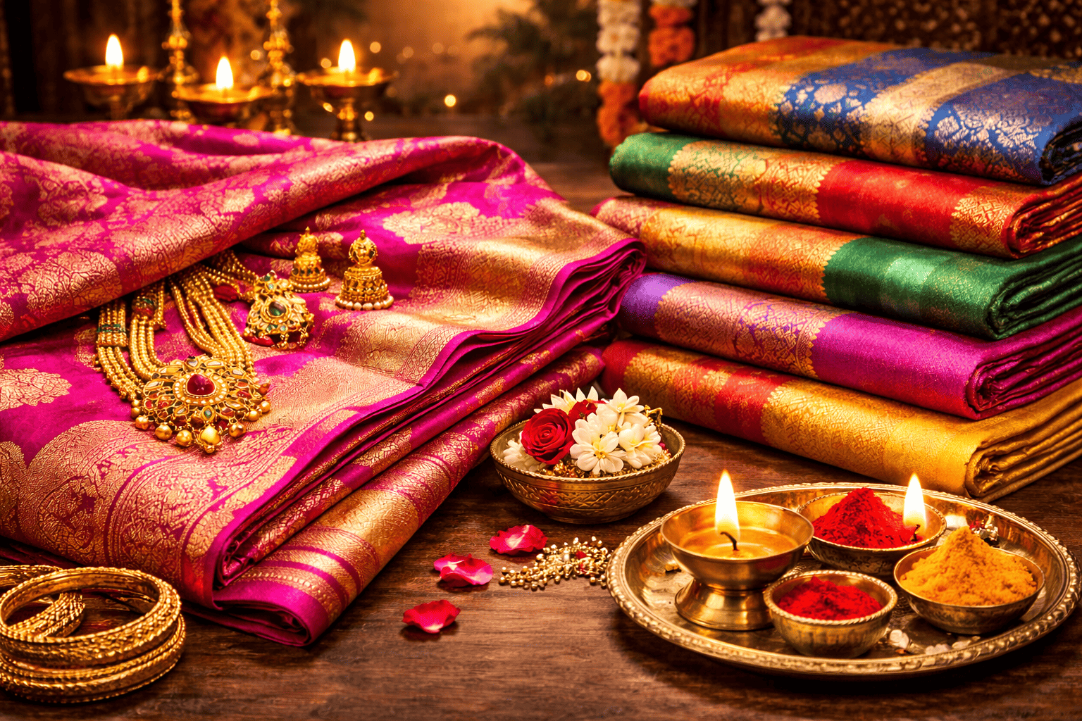 Why Traditional Kanchipuram Silk Sarees Never Go Out of Style