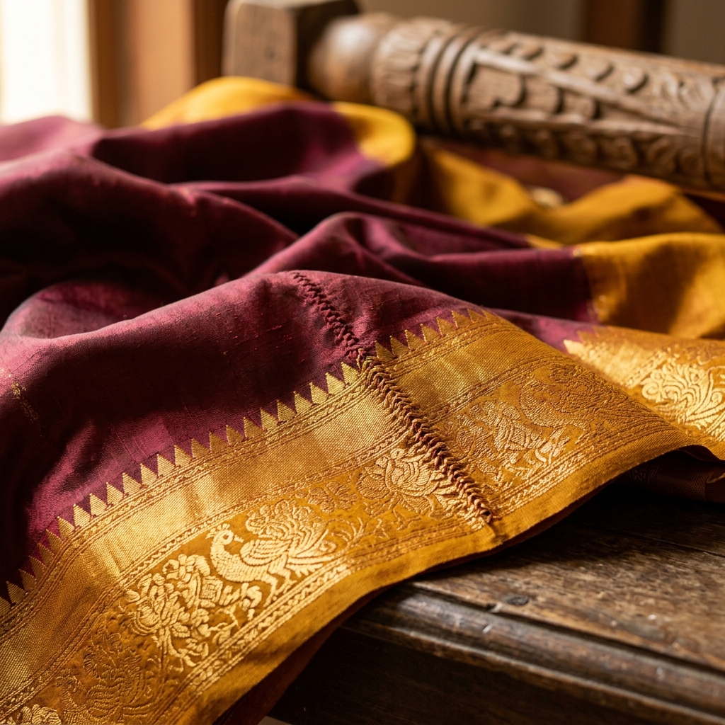 9 Foolproof Ways to Spot a Pure Kanjivaram Silk Saree (Before You Spend ₹50,000)