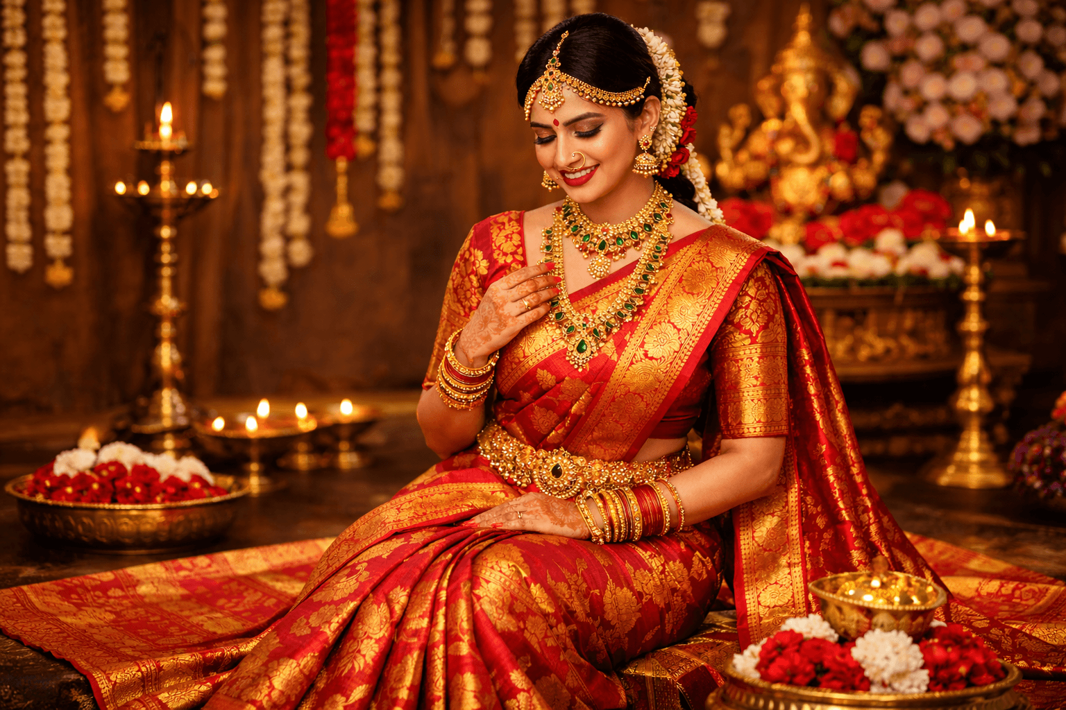 5 Things Every Bride Must Know About Kanjeevaram Bridal Sarees