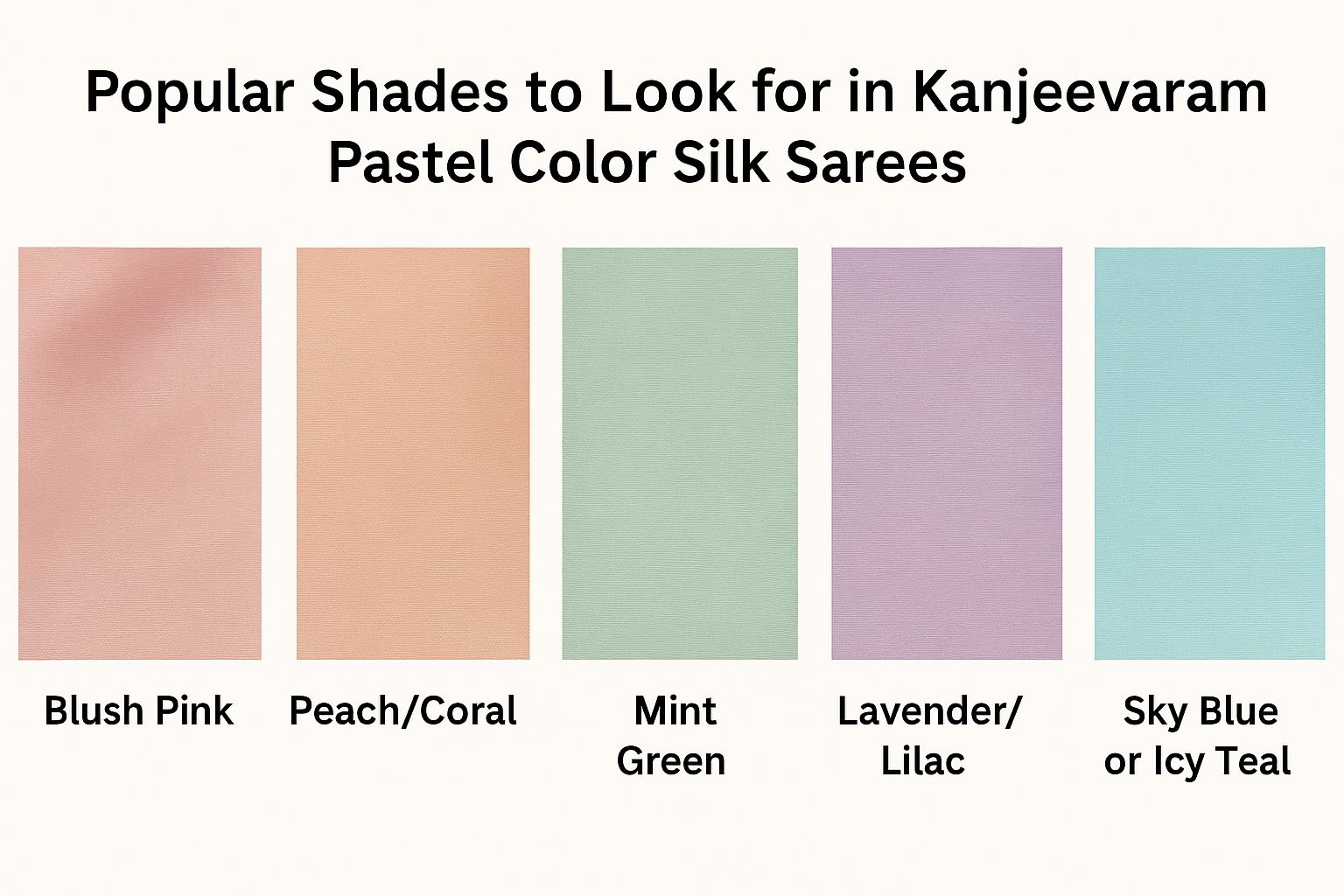 Kanjeevaram Pastel Color Silk Sarees: 7 Reasons Brides Are Making the Switch