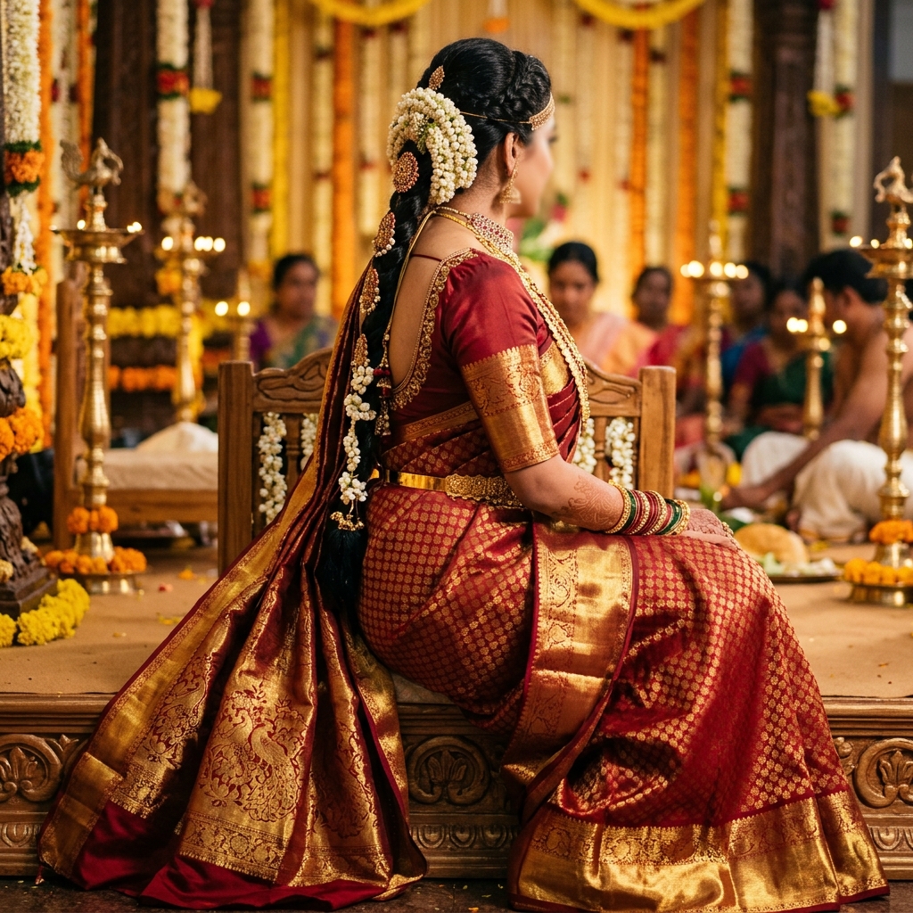 Kanjeevaram South Indian Bridal Saree: 12 Breathtaking Looks Every Bride Will Love (2026)